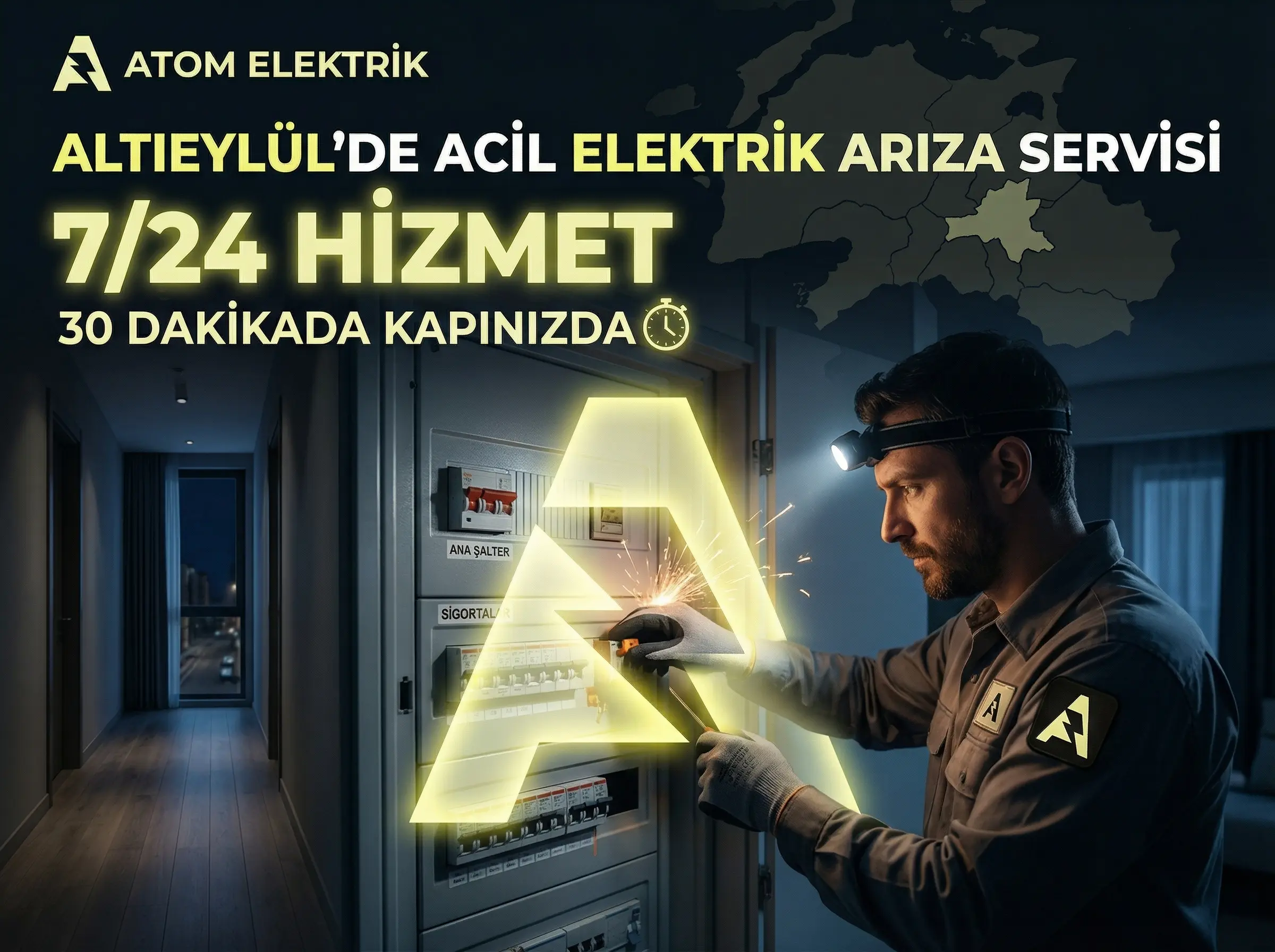Balıkesir 7/24 Nöbetçi Elektrikçi: Acil Durum Rehberi