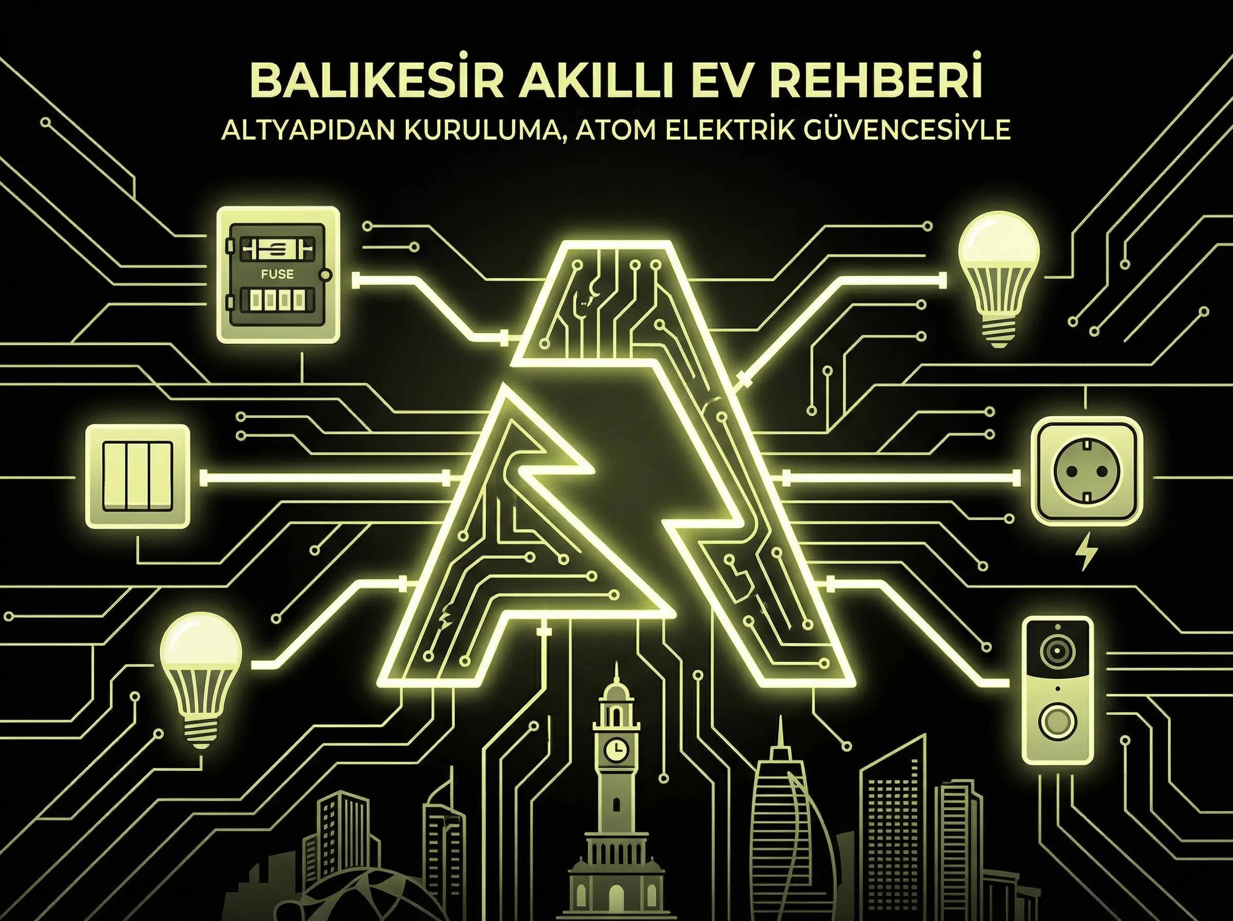 Balıkesir Akıllı Ev Otomasyonu: Elektrik Altyapısı ile Başlayın