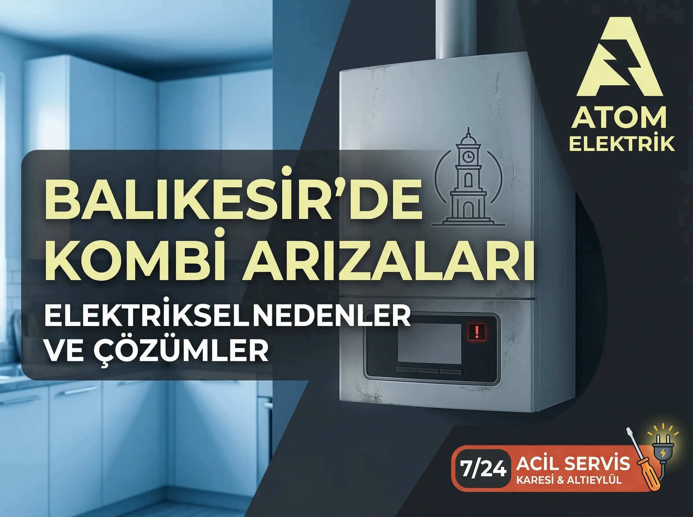 Balıkesir Kombi ve Isıtma Sistemlerinde Elektrik Arızaları