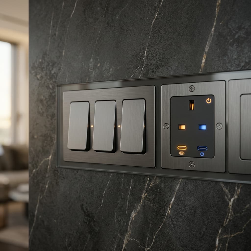 Modern İç Mekanlar için Priz ve Anahtar Grubu Tasarımları 2026